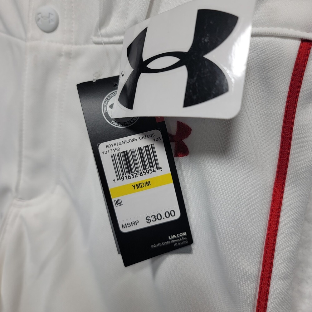 Under Armour Youth Relaxed Piped Baseball Pant Youth - Picture 7 of 16